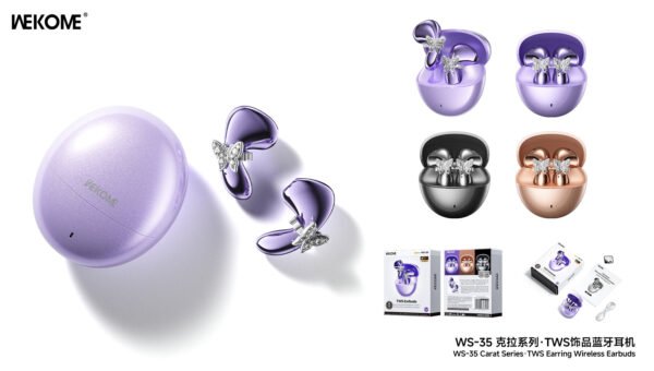 WS-35 TWS Earring Wireless Earbuds