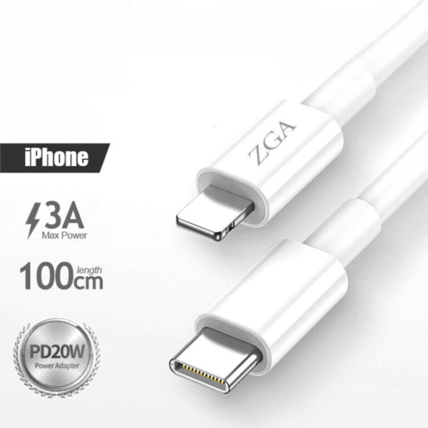 1122.png i1213 ZGA PD20w Type-C to Lightning Cable