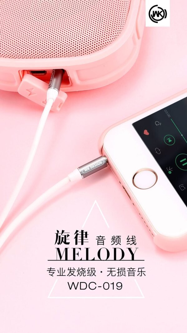 WDC-019 Melody Aux cable (DC 3.5 to 3.5)