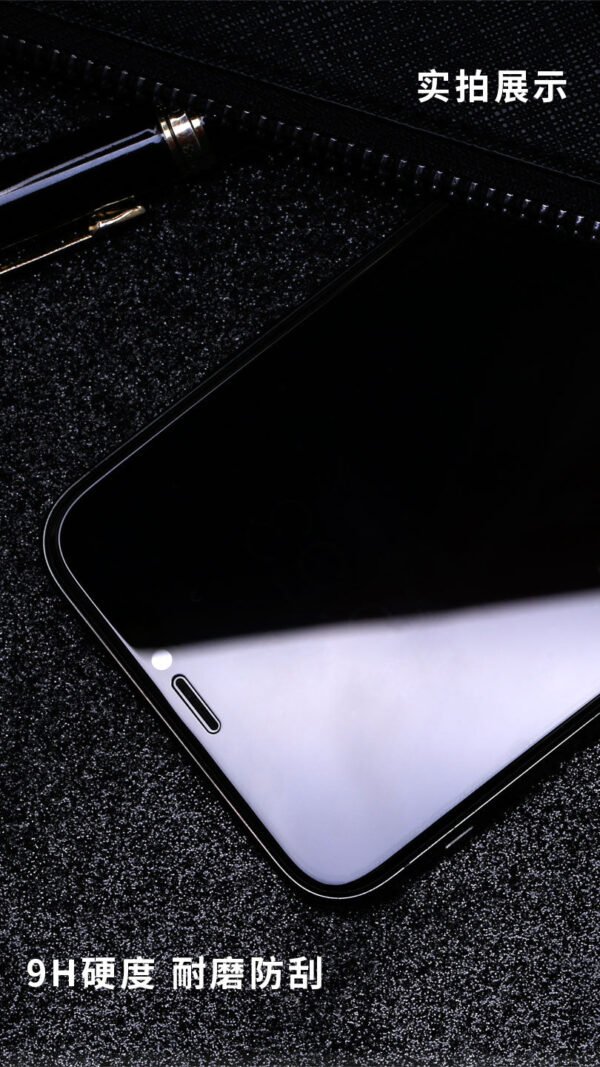WTP-012 Kingkong  4D tempered glass full Screen Protector For iPhone (Privacy)