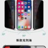WTP-012 Kingkong  4D tempered glass full Screen Protector For iPhone (Privacy)