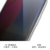 WTP-012 Kingkong  4D tempered glass full Screen Protector For iPhone (Privacy)