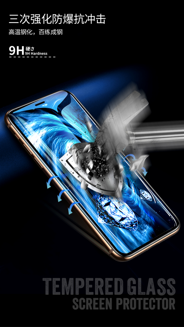 WTP-019 Elephant 6D Privacy Screen Protector