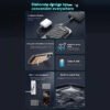 WP-70 Magnetic Wireless Power Bank 10000mAh Fast Charging Foldable Stand Portable Charger