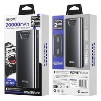 3B4A728A-3DAE-464F-99BC-10787F5607FB.jpg WP-121 Kiren Series 12W Power Bank 20000mAh