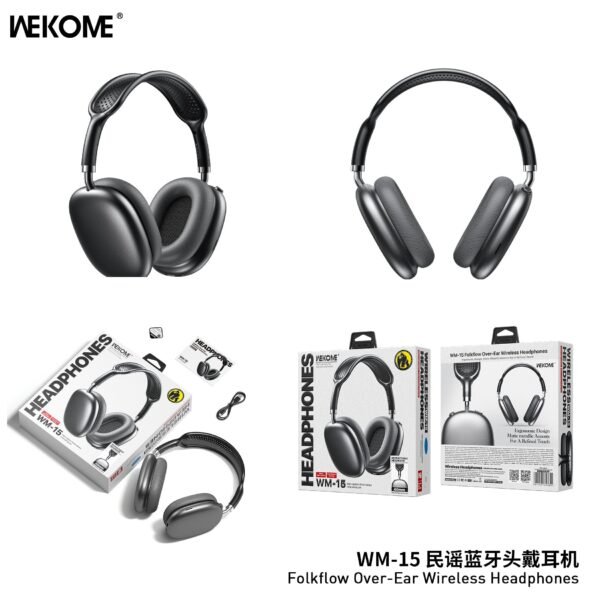 WM-15 Folkflow Over-Ear Wireless Headphones
