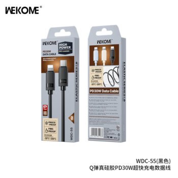 501752C3-26B6-47E6-8169-E364D8AD1AD8-1.jpg WDC-55 Elastic True Silicone PD 30W Fast Charging Data Cable