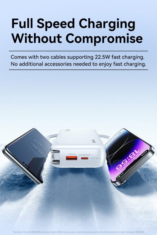 WP-118 22.5W super Fast Charge Multi-function Mobile Power (10000mAh)