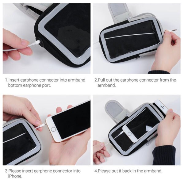 i947 Sports Running Jogging Gym Armband Phone Case Cover 5.5inch