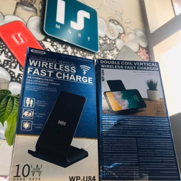 WP-U84 Double Coil Vertical Wireless Fast Charger