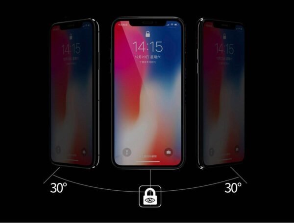 WTP-012 Kingkong  4D tempered glass full Screen Protector For iPhone (Privacy)