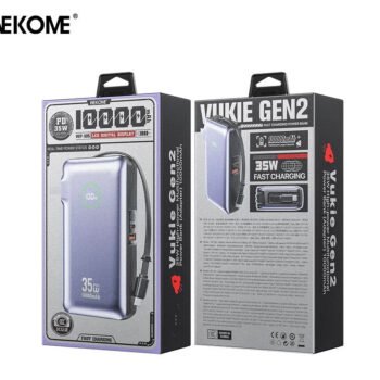 WP-105 Vukie Gan2 35W Multi Function Power Bank 10000mAh