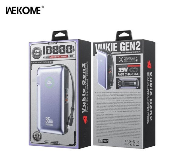 9D954DDE-749C-4919-957C-5DAAC3E2DC43.jpg WP-105 Vukie Gan2 35W Multi Function Power Bank 10000mAh