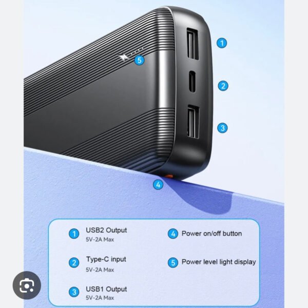 WP-87 Raython Series Power Bank 20000mAh