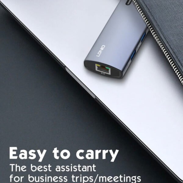 i1152 6in1 Type-C Hub Adapter 100max PD Fast Charging
