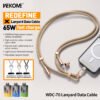 WDC-70 Premium 65W Fast Charging USB-C Lanyard Cable - 1.6M Braided Nylon