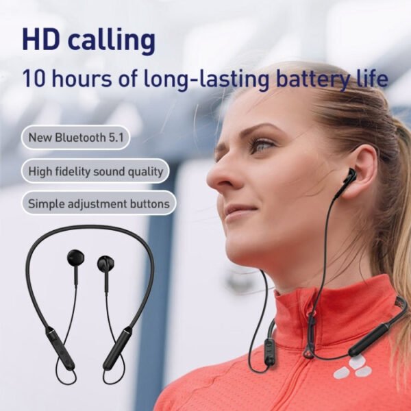i1227 ZGA Neck-mounted Sports Bluetooth Headset