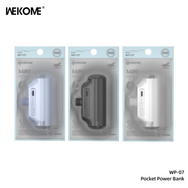 EF5466BC-43D6-4DB2-B8EF-FD7FCDF68296.jpg WP-07 Pocket Power Bank Lightning/Type-C Version (3000mAh)