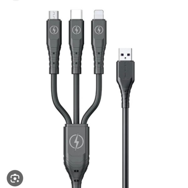 WDC-153 8Pin 3-In-1 Fast Charging Data Cable