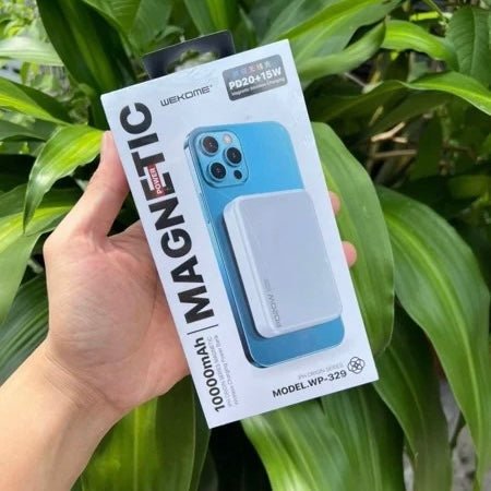 WP-329 Magnetic Wireless PD20+15W Charging Power bank