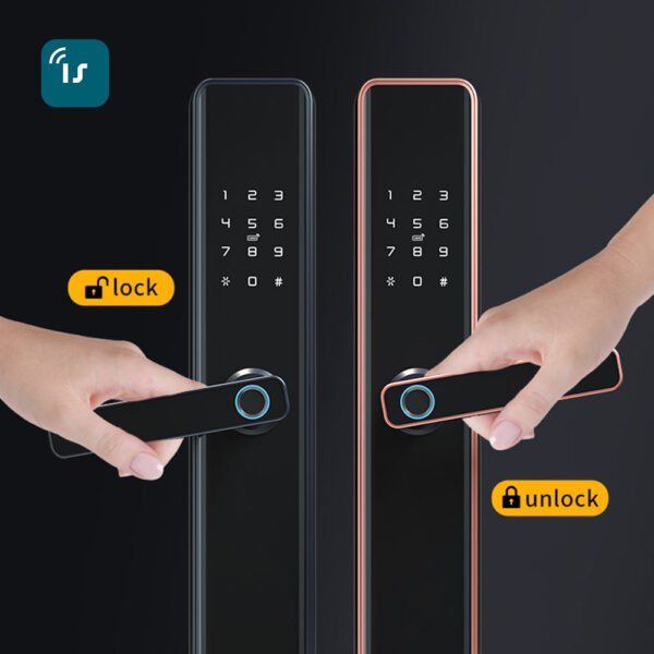 iSmart Home WiFi /Bluetooth Smart Lock, Model: ISH002-LW, Unlock Your Door with the Power of Technology