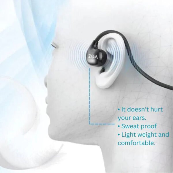 i1228 ZGA Air Conduction Hanging Neck Earphone