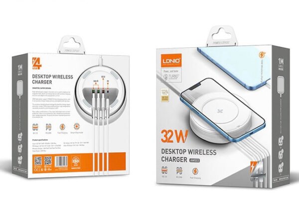 i1191 Desktop Wireless Charger 32W