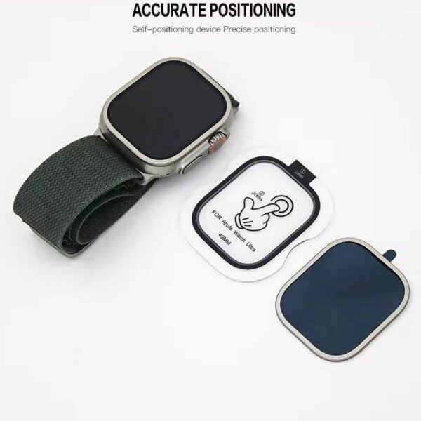 i1081  3D Curved Full Screen Tempered Glass for Apple Watch