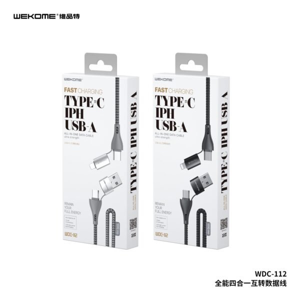 WDC-112 Execution standard 4in1 Date Cable
