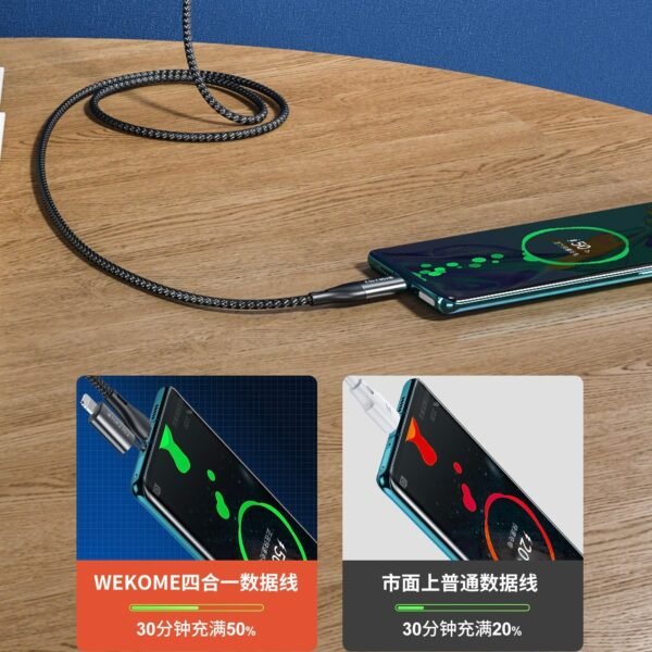 WDC-112 Execution standard 4in1 Date Cable