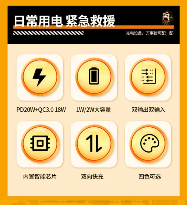 image_d78a9f00-1613-4c90-9c3b-a9d90ad56307.jpg WP-01 POP DIGITAL Fast charge Powerbank