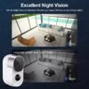 IP WIFI Camera Battery built-in