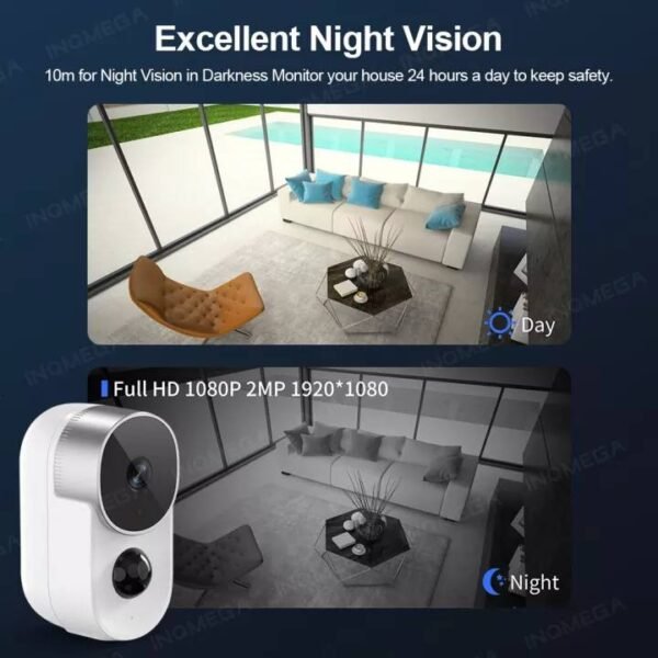 IP WIFI Camera Battery built-in